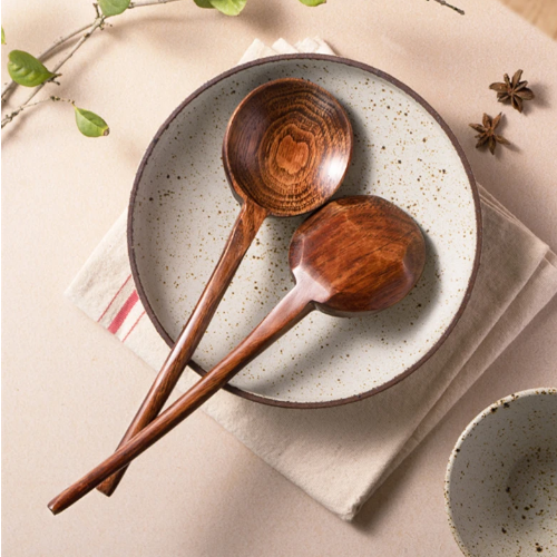Ramen wooden spoon