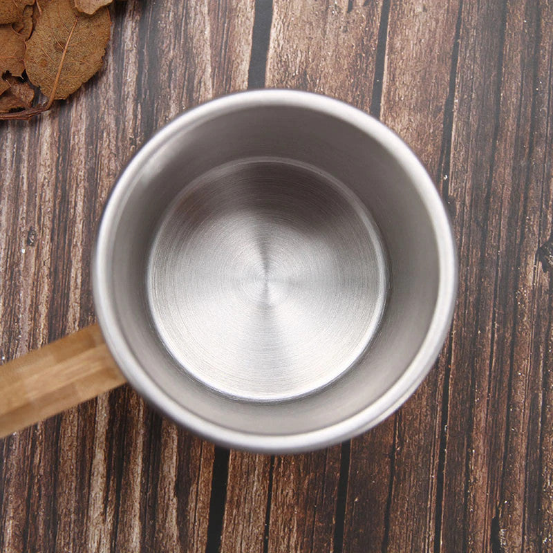 Thermos bambou naturel | Ma tasse en bois