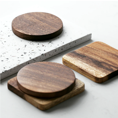 Sous verres en bois | Ma tasse en bois