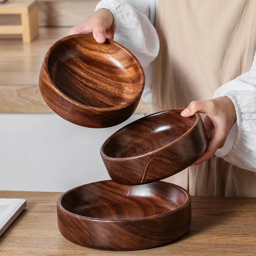 Assiette en bois restauration | Ma tasse en bois