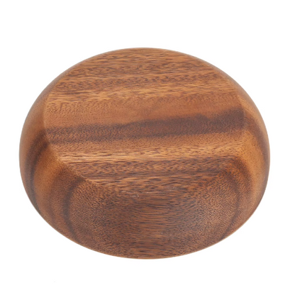 Snacks Time Wooden Bowl