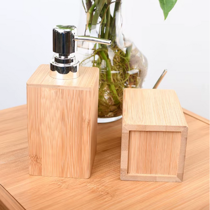 Distributeur Savon liquide sdb | Ma tasse en bois