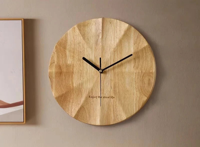 Horloge en bois design | Ma tasse en bois