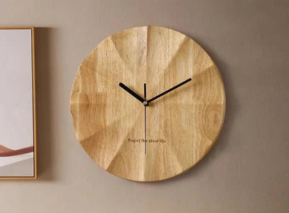 Horloge en bois design | Ma tasse en bois