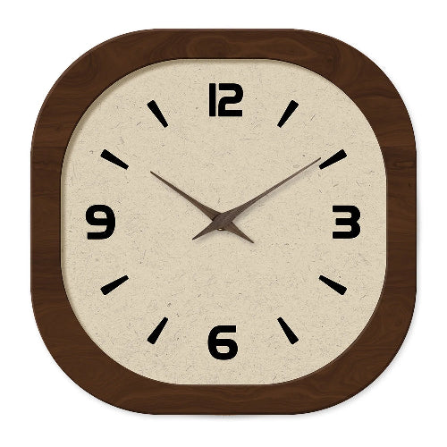 horloge en bois look retro | Ma tasse en bois