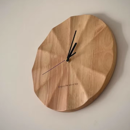Horloge en bois decoration cuisine | Ma tasse en bois