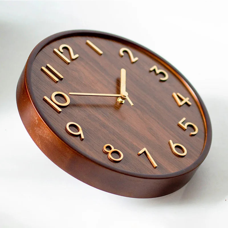 horloge murale en bois | Ma Tasse en bois