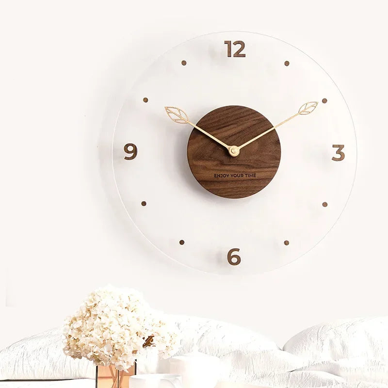 horloge murale en bois cuisine | Ma tasse en bois