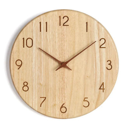 Horloge murale en bois | Ma tasse en bois