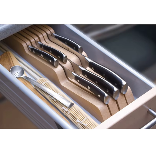 Porte couteaux en bois chêne | Ma tasse en bois