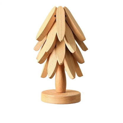 Sous verres en Bois Arbre