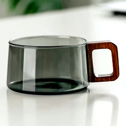 tasse a café vintage | Ma tasse en bois