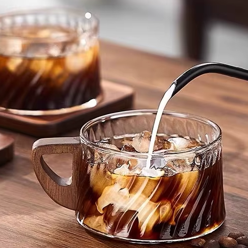 Tasse en verre/bois haute qualité | Ma Tasse en Bois