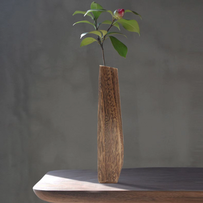 Vase a fleurs original | ma tasse en bois