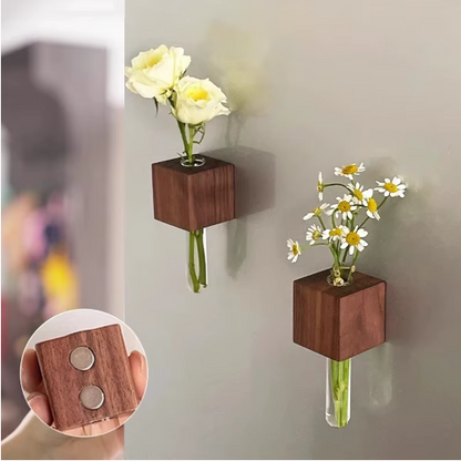 Vase en bois mural | Ma Tasse en Bois