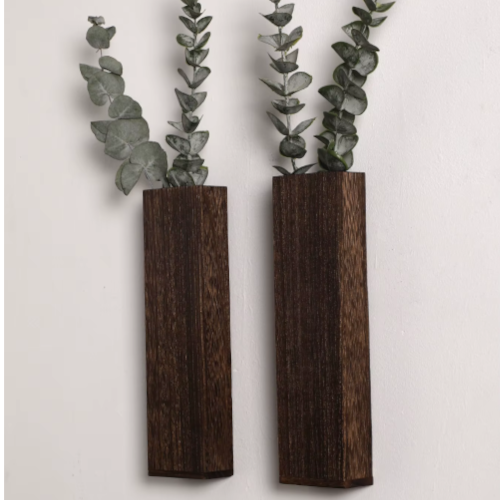 Vase en bois mural | Ma tasse en bois