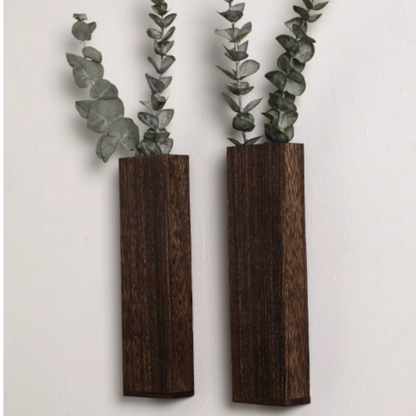 Vase en bois mural | Ma tasse en bois