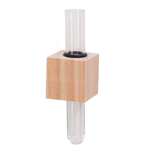 Vase  fleurs en bois mural | Ma Tasse en Bois