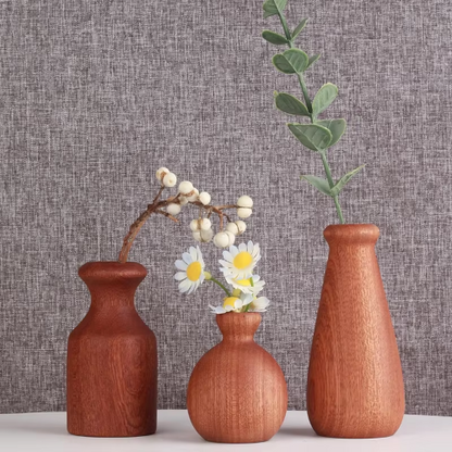 Vase en bois massif | Ma tasse en bois 