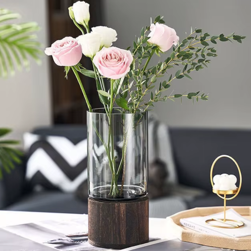 Vase en bois Plantes design | Ma Tasse en Bois