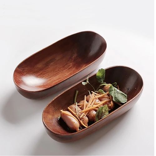 Plateau en bois Noyer brut décoration | Ma tasse en bois