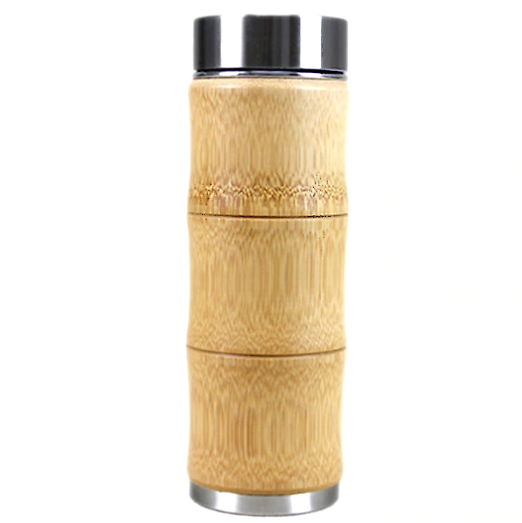 Natürliche Bambus-Thermoskanne | Meine Holztasse – Ma tasse en bois