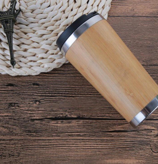 Thermos bambou naturel | Ma tasse en bois